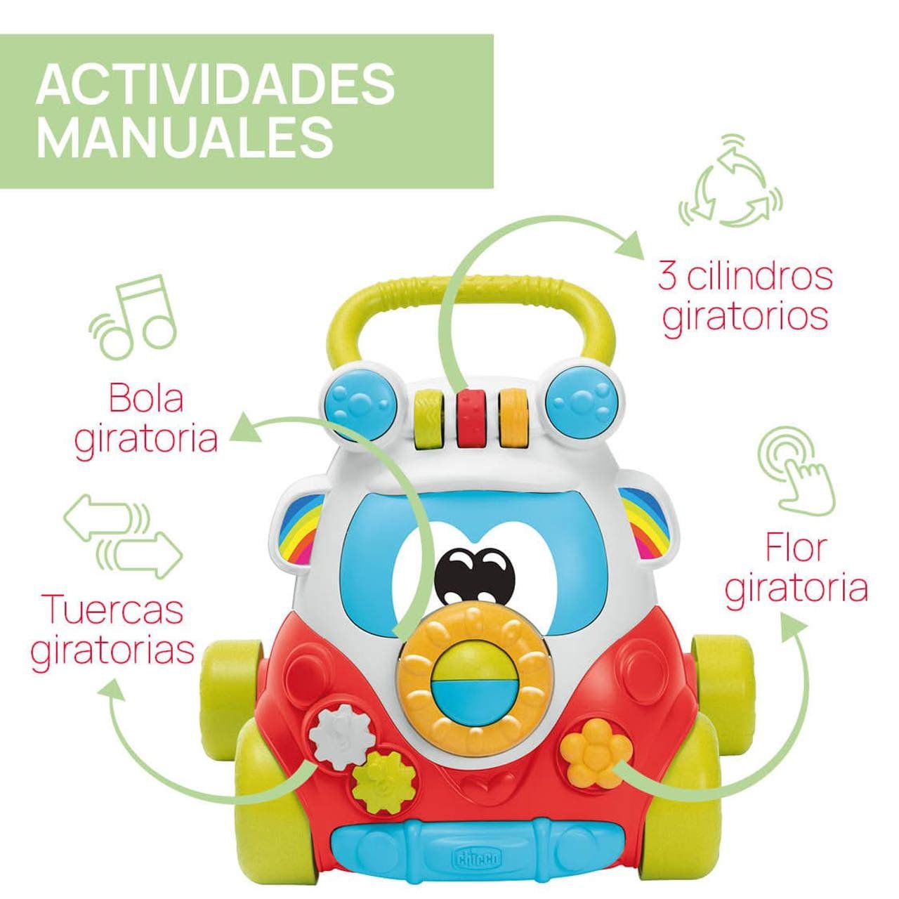 Andador Correpasillos Happy Hippie Eco+ Chicco - Imagen 5