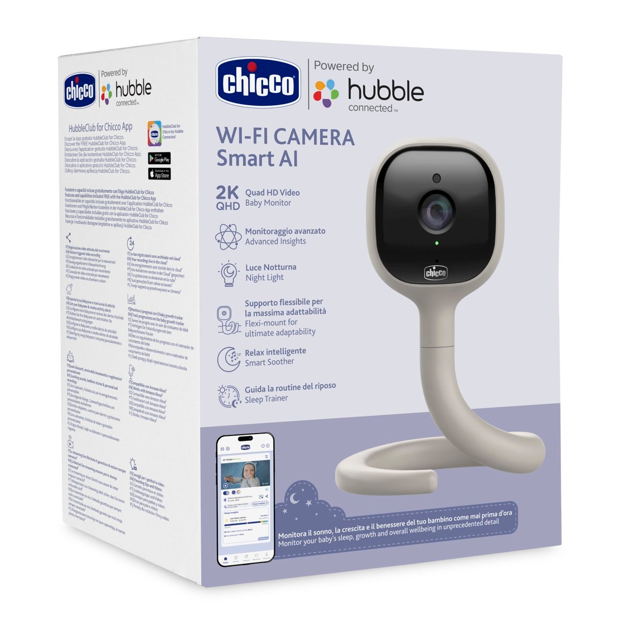 Vigilabebés Baby Monito WiFi Chicco - Imagen 8