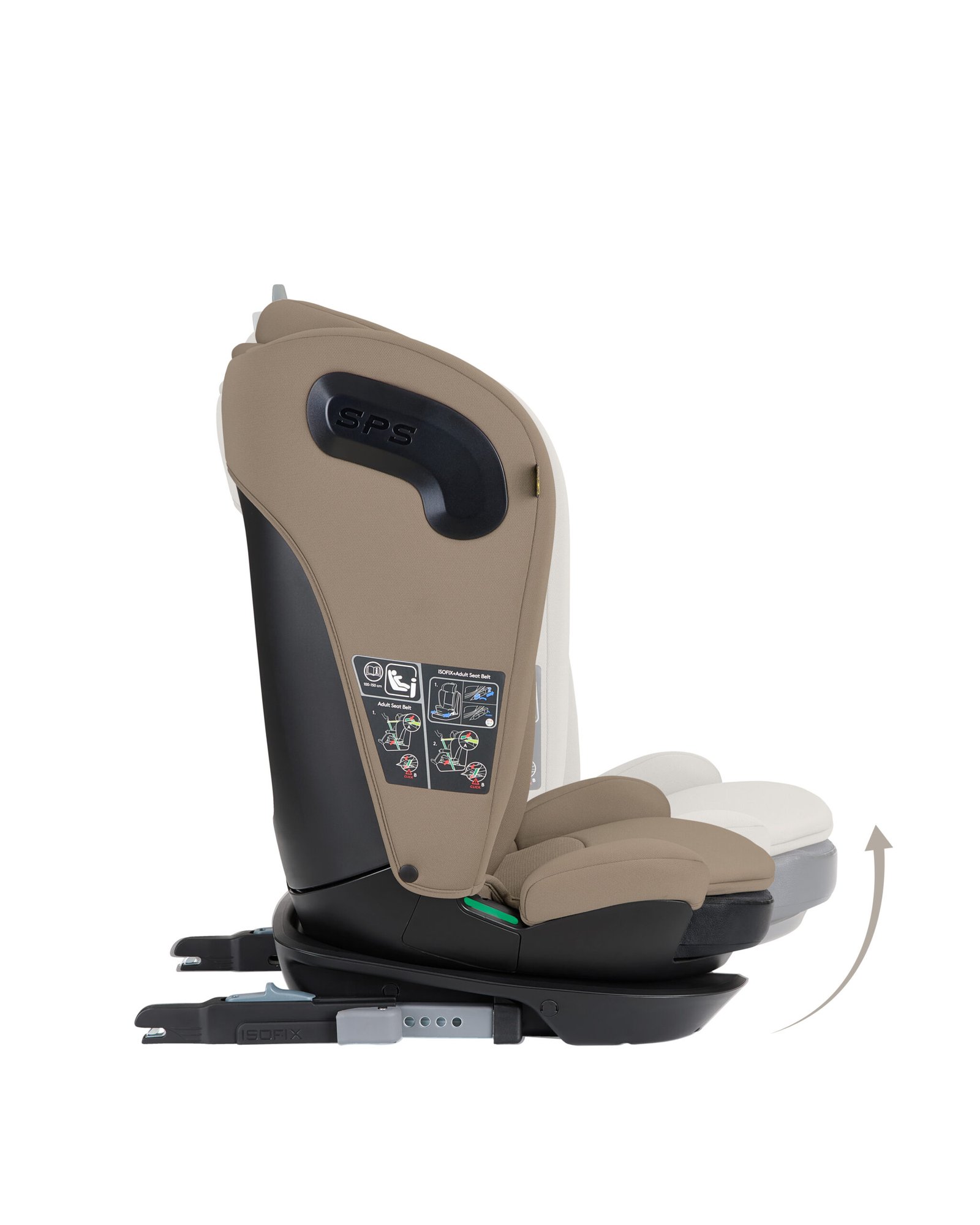Silla De Auto Elevador i-Wave Kikkaboo - Imagen 7