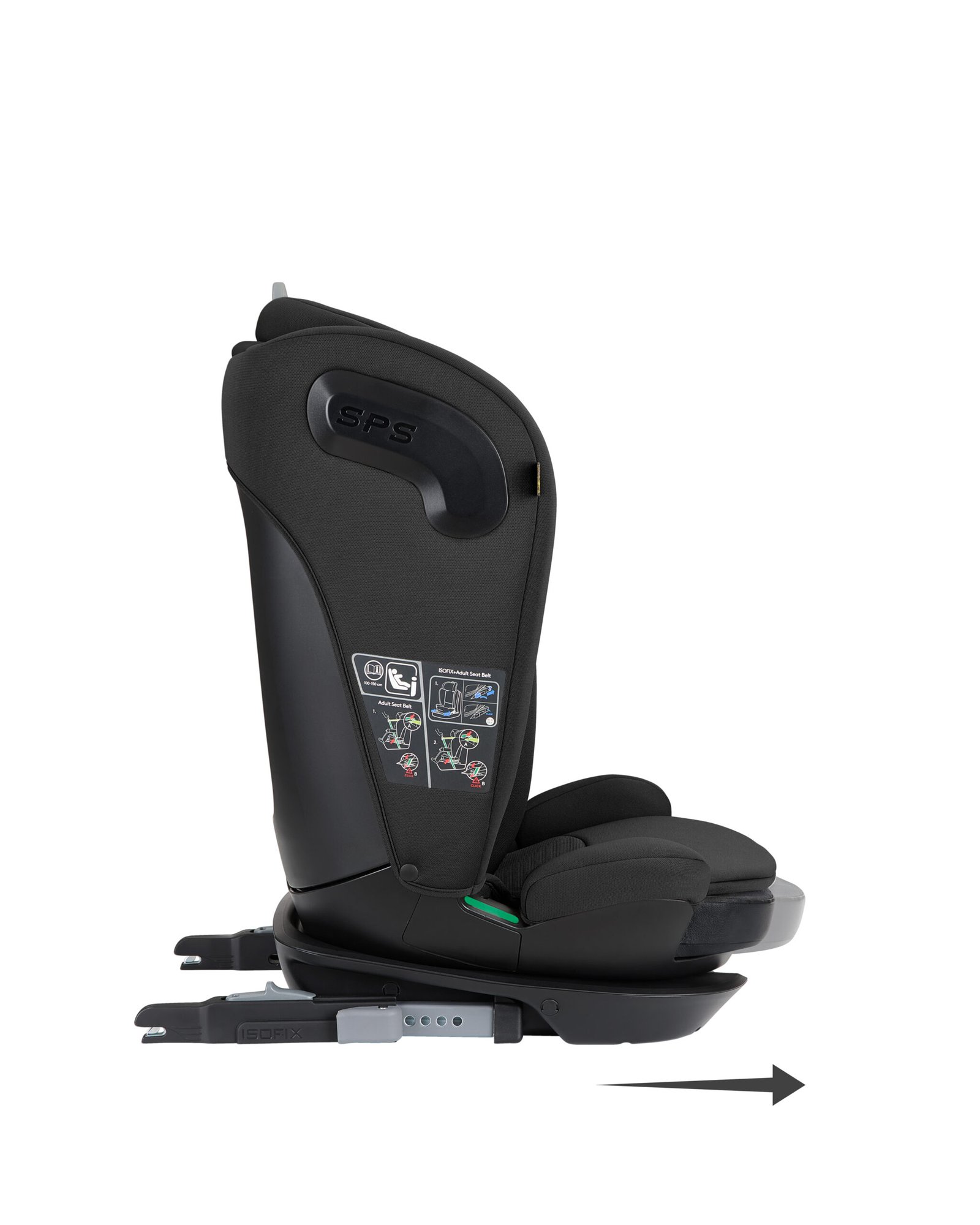 Silla De Auto Elevador i-Wave Kikkaboo - Imagen 10