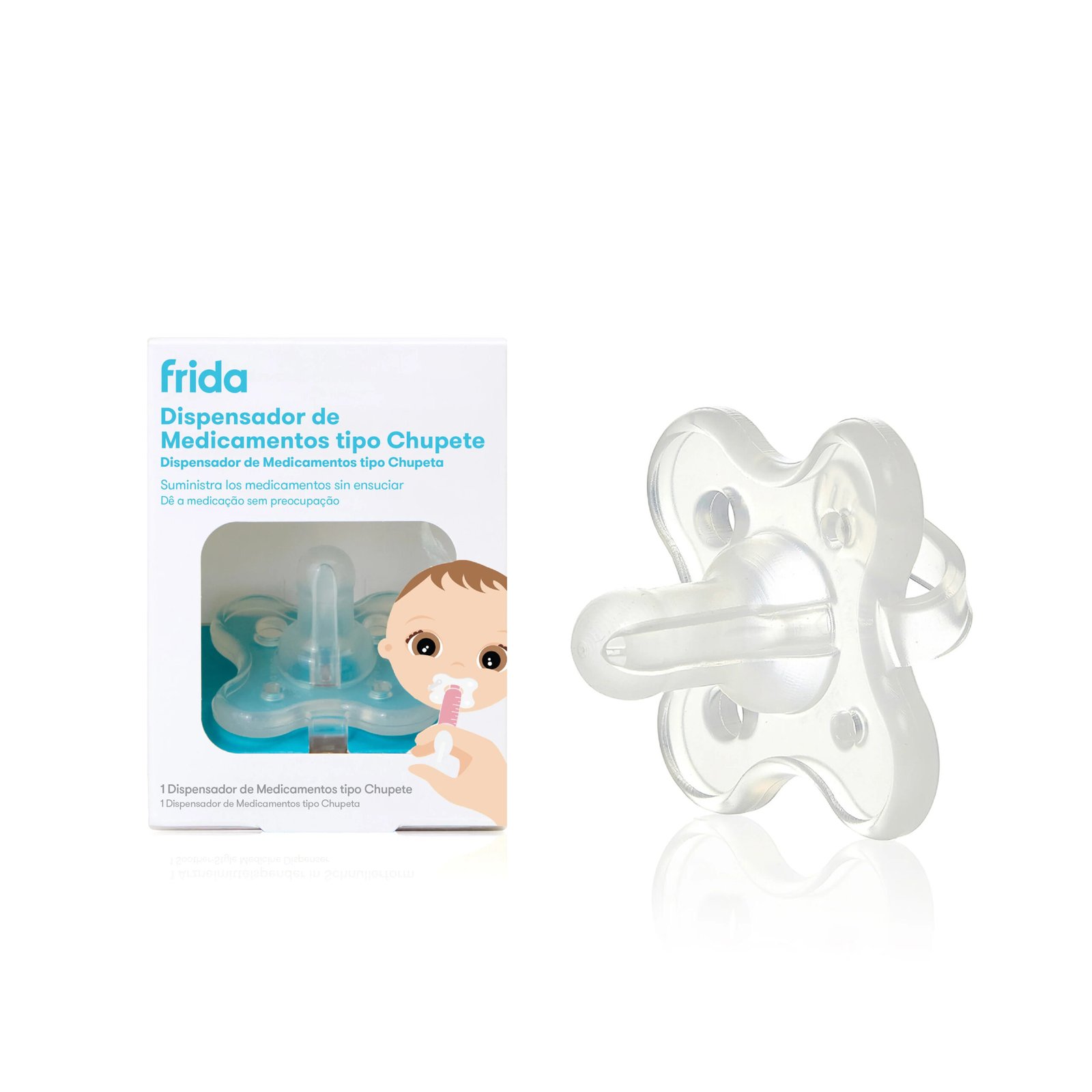 Chupete Dispensador De Medicamentos Frida Baby