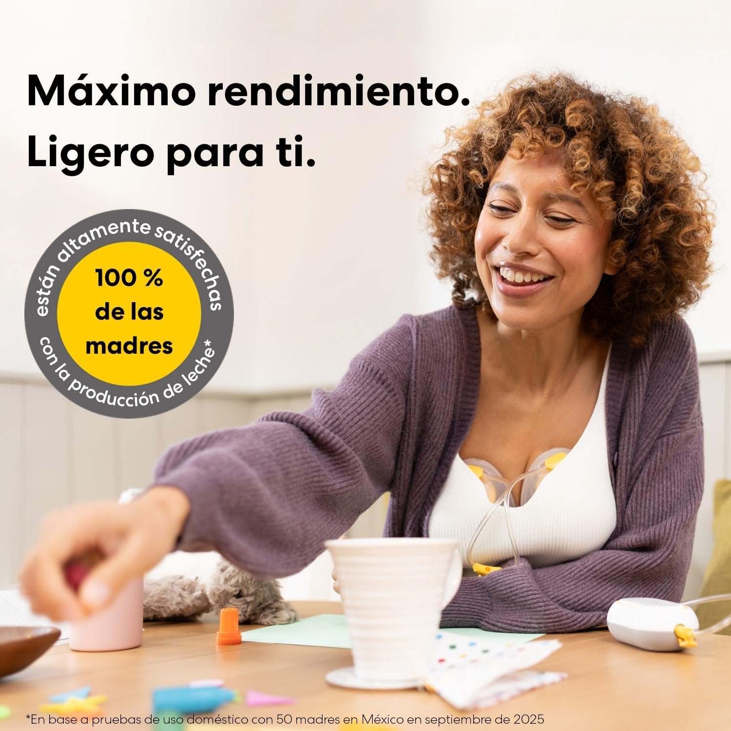 Extractor Eléctrico Doble Manos Libres Freestyle Mini Hands Free Medela - Imagen 6