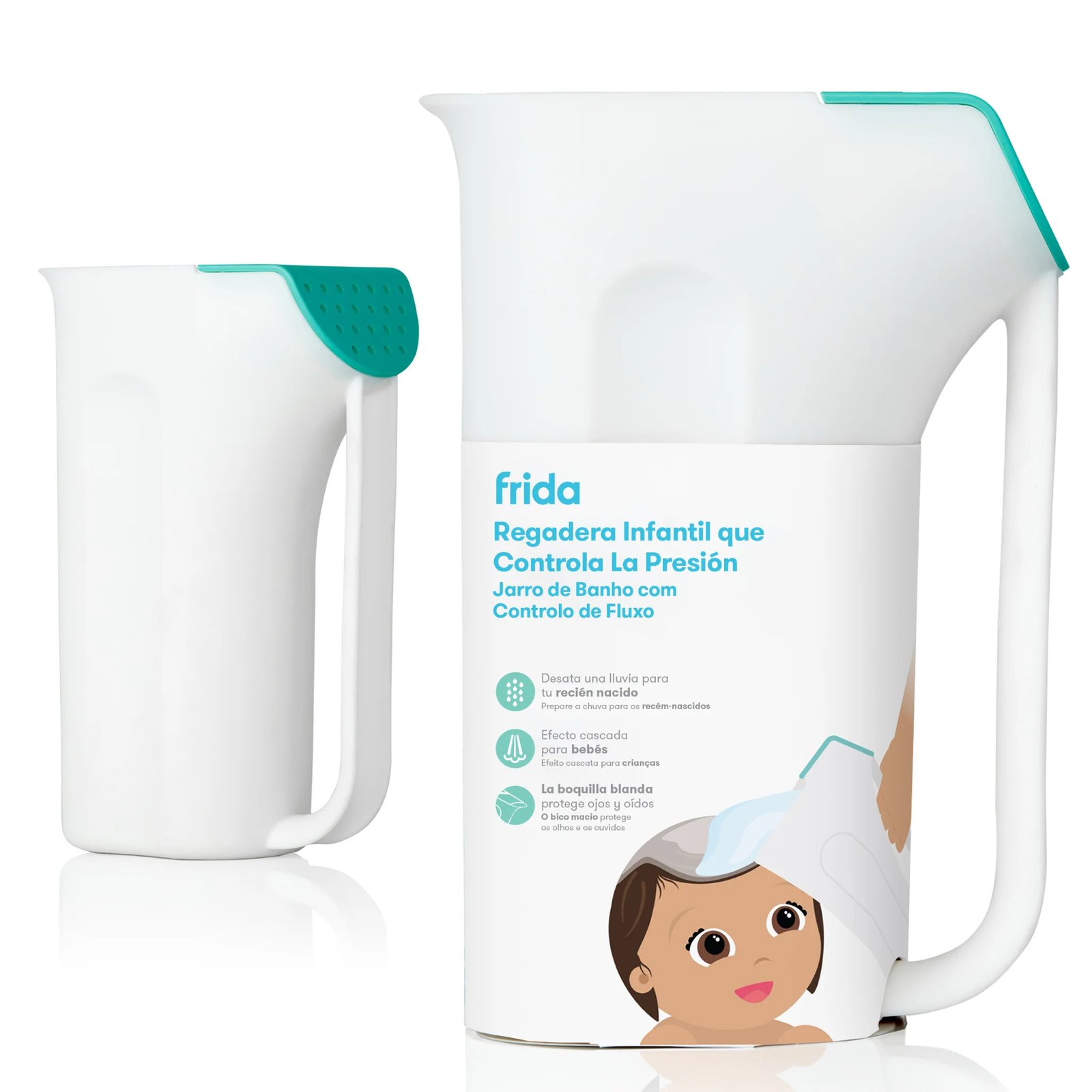 Regadera De Baño Infantil Con Control De Flujo Frida Baby
