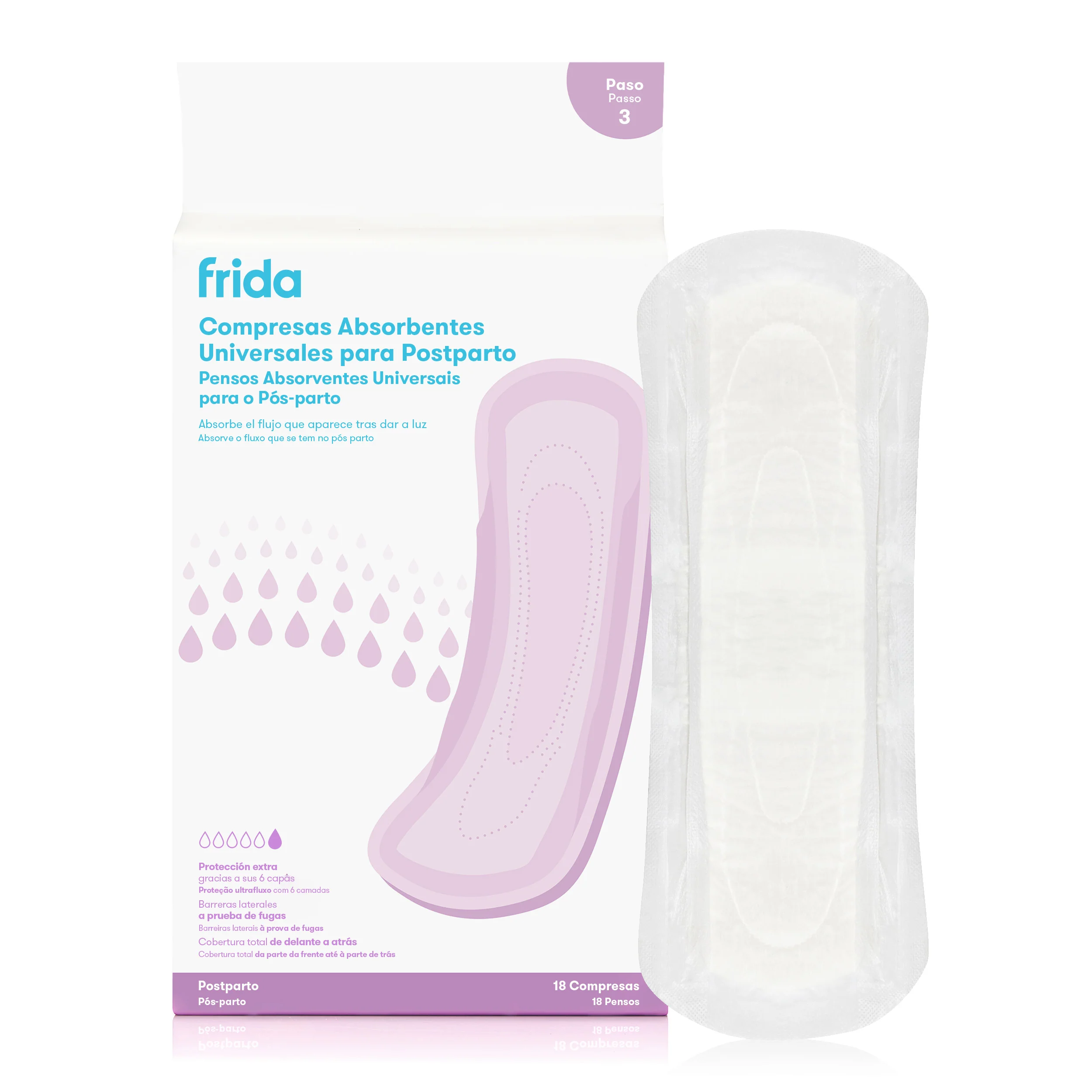 Compresas Postparto Superabsorbentes Frida Mom