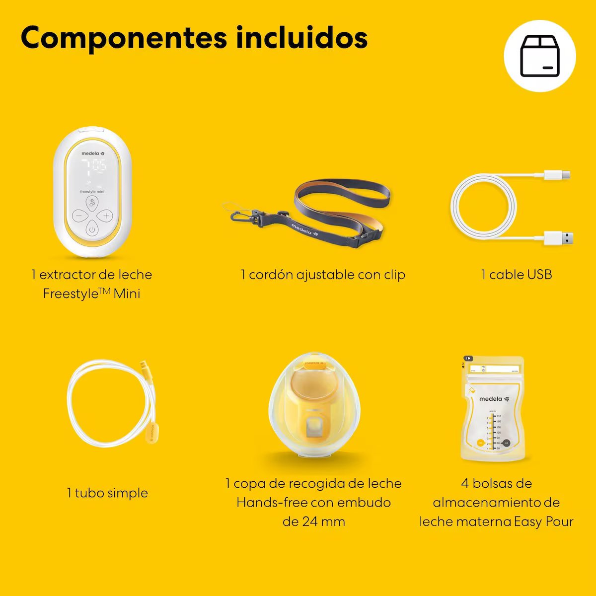 Extractor Eléctrico Simple Manos Libres Freestyle Mini Hands Free Medela - Imagen 10