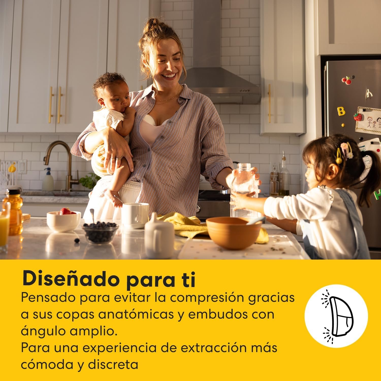 Sacaleches Manos Libres Motion InBra Medela - Imagen 9