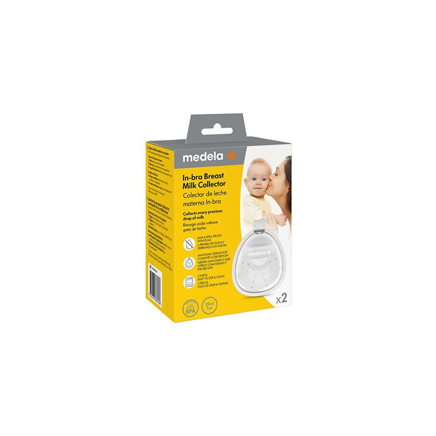 Copas Recolectoras De Leche InBra 2 ud. Medela - Imagen 5