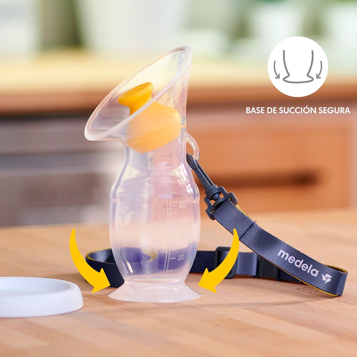 Colector de Leche Materna de Silicona Medela - Imagen 8