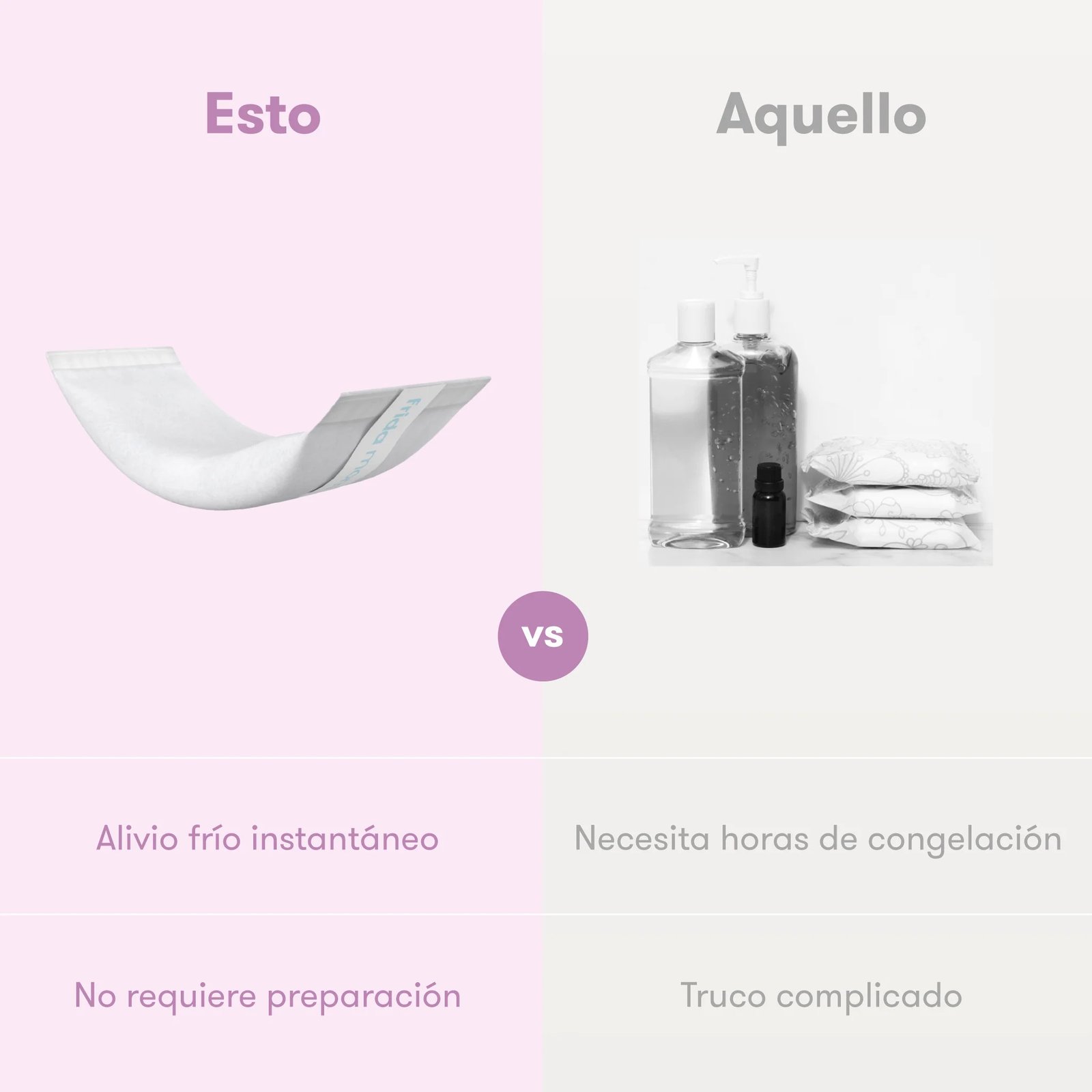 Compresas Frías De Alivio Rápido + Braguitas Desechables Para Postparto Frida Mom - Imagen 7