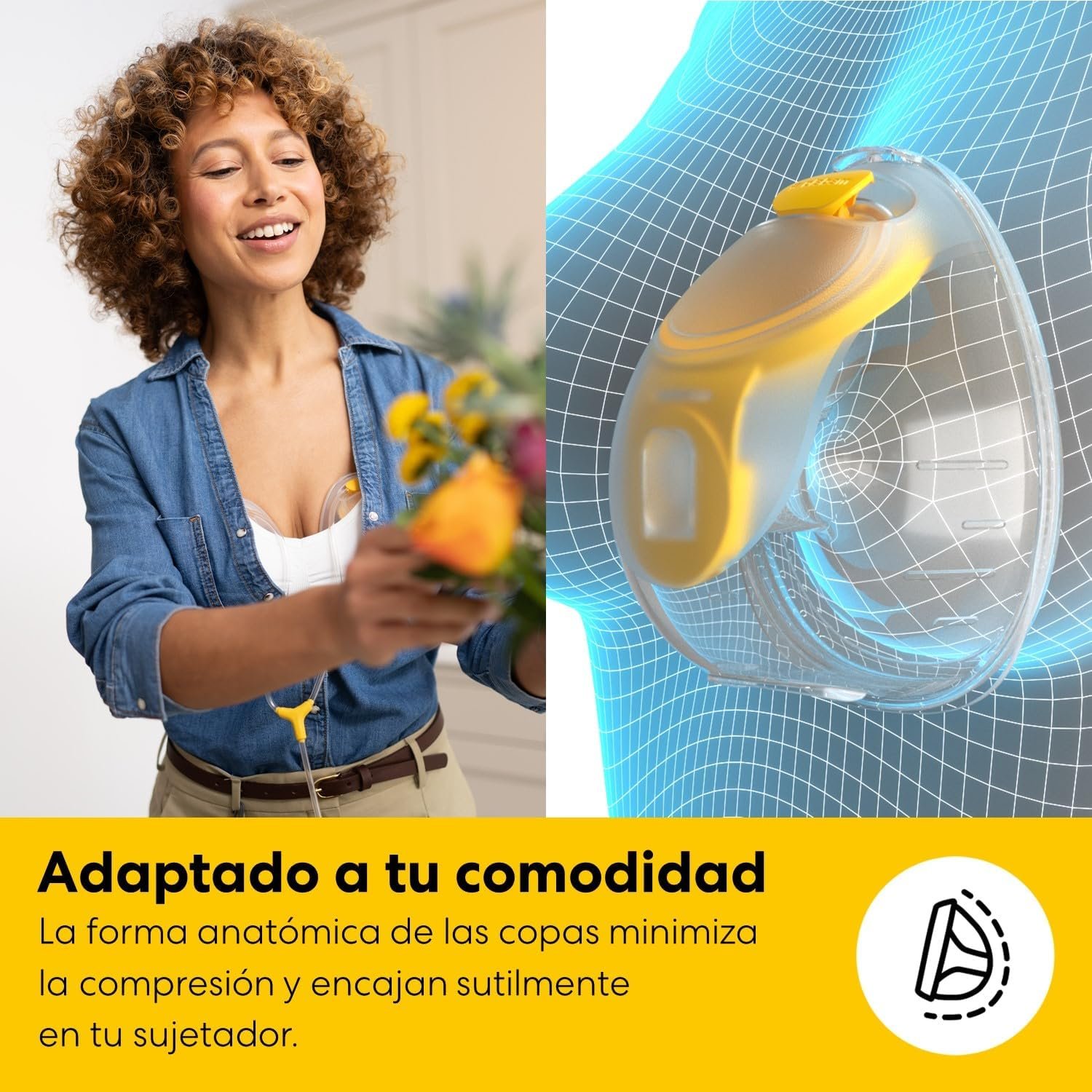 Extractor Eléctrico Doble Manos Libres Freestyle Mini Hands Free Medela - Imagen 10