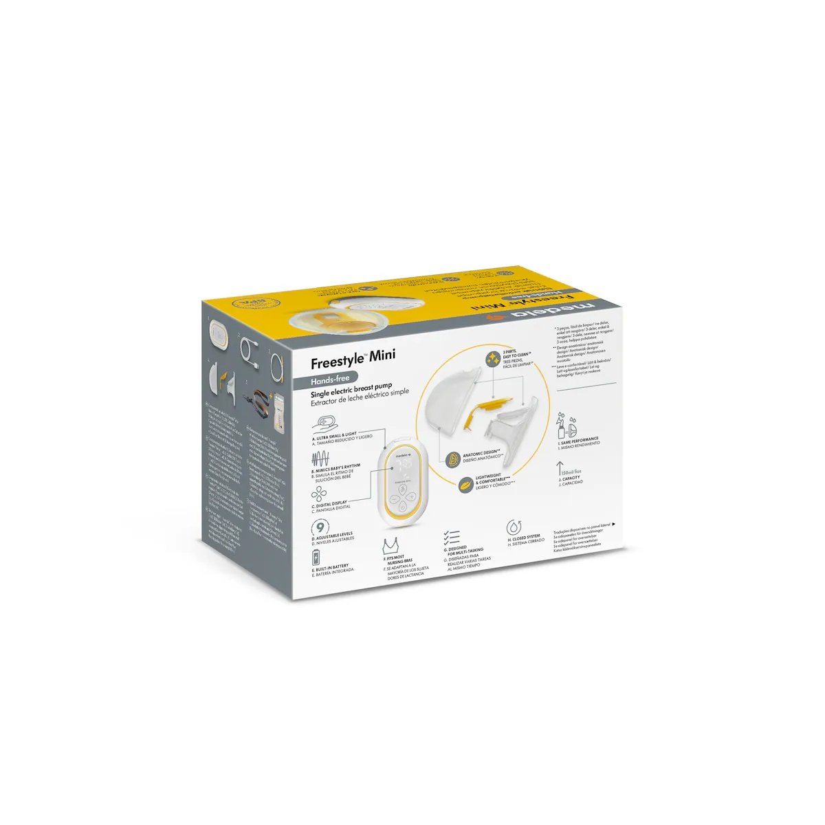Extractor Eléctrico Simple Manos Libres Freestyle Mini Hands Free Medela - Imagen 15