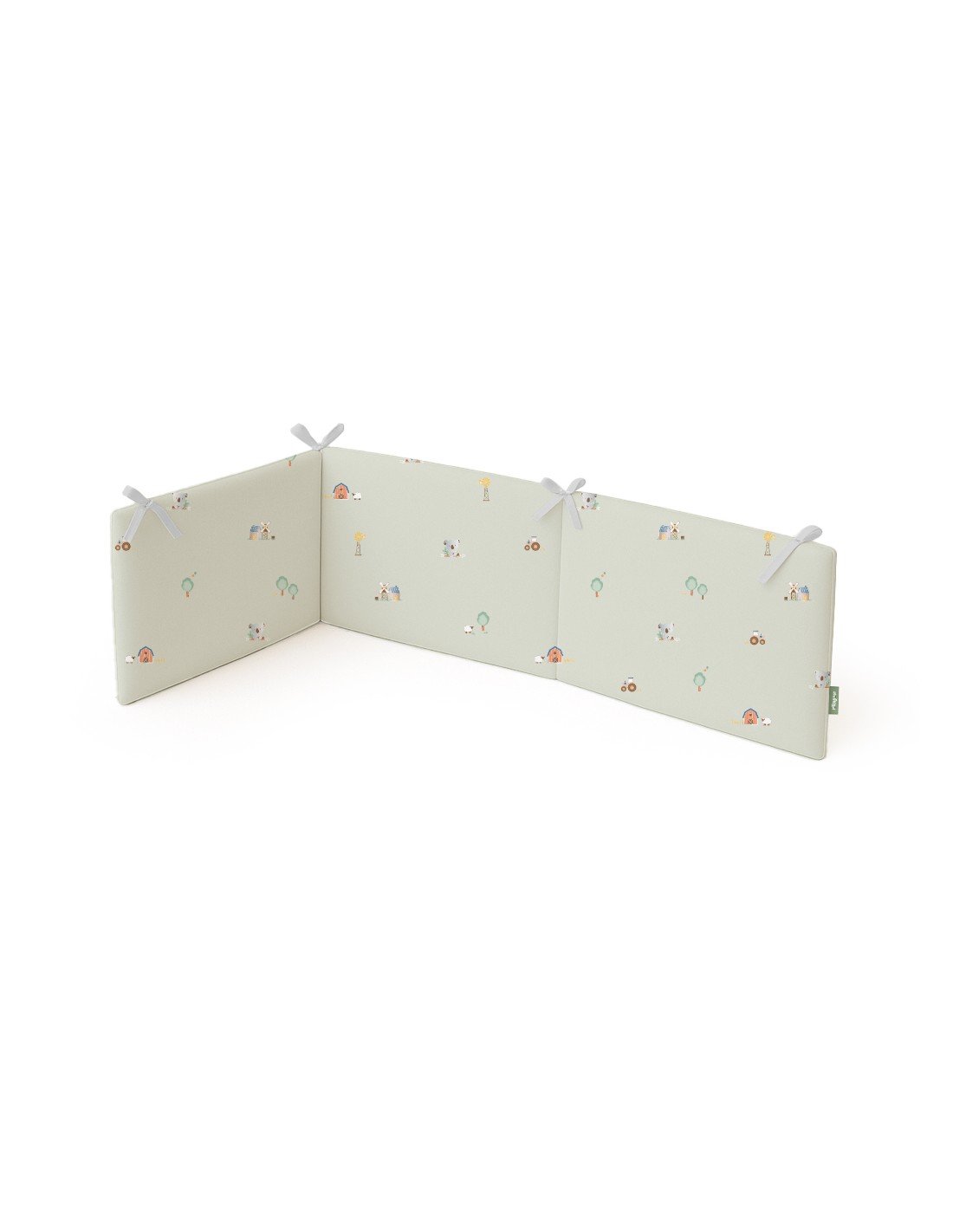 Funda Nórdica Reversible Desenfundable + Protector Cuna Granja Koala Interbaby - Imagen 5