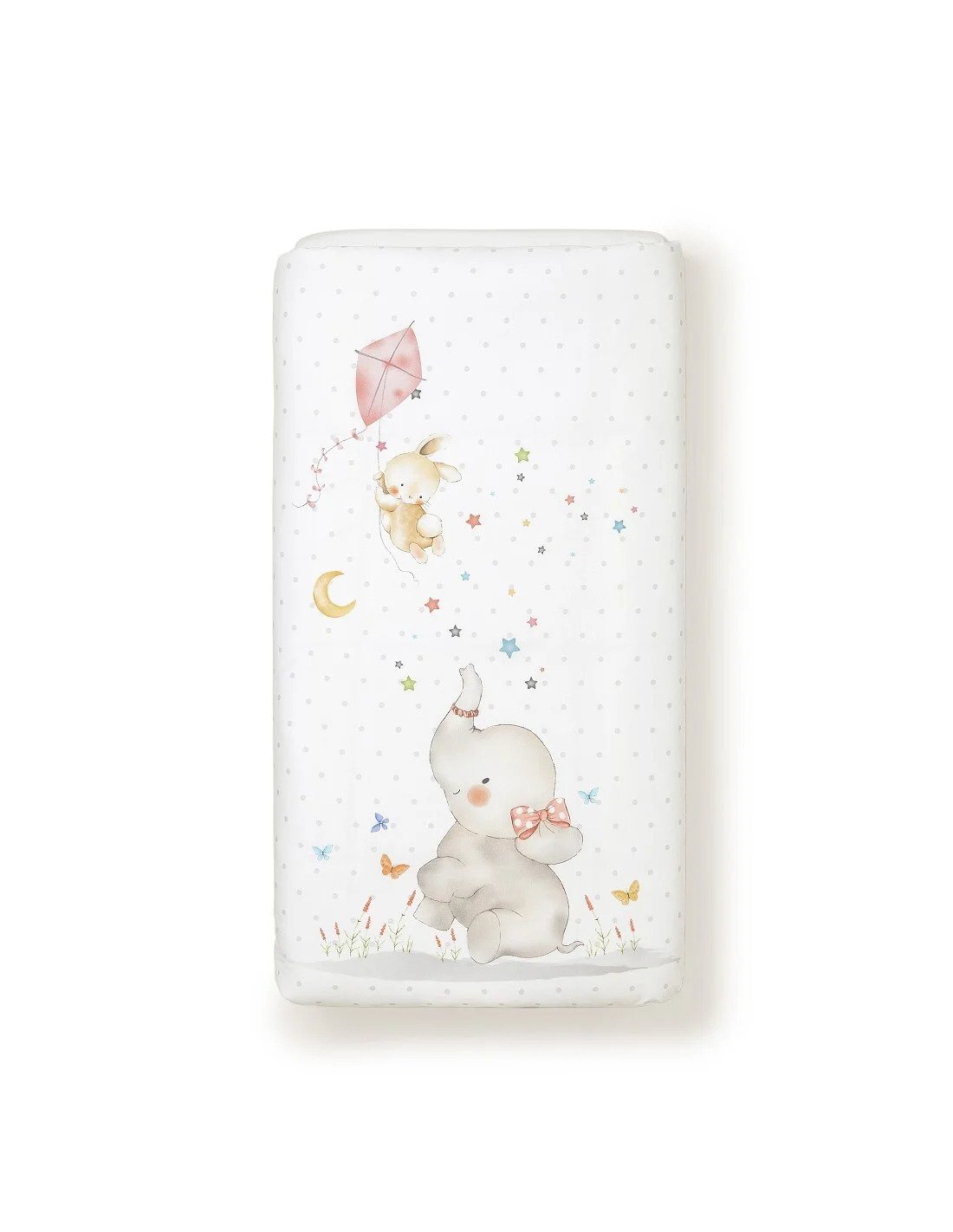 Set 2 piezas Funda Nórdica y Chichonera Elefante Interbaby - Imagen 5