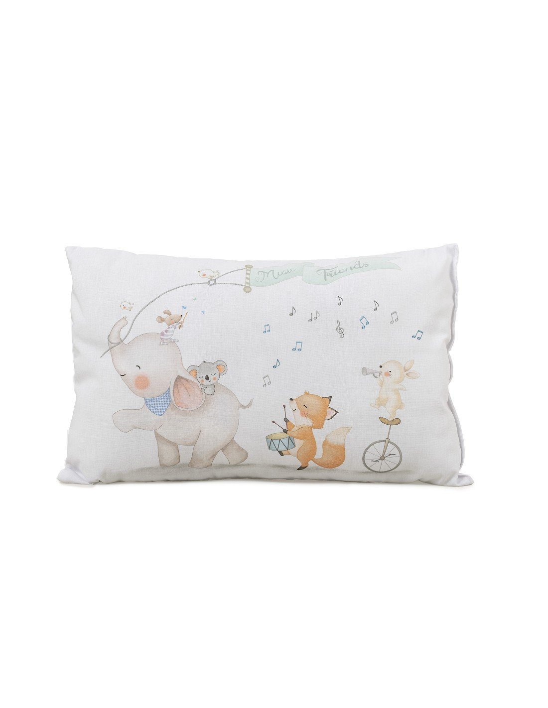 Set 2 piezas funda nórdica+ almohada+ chichonera Music and Friends Interbaby - Imagen 10