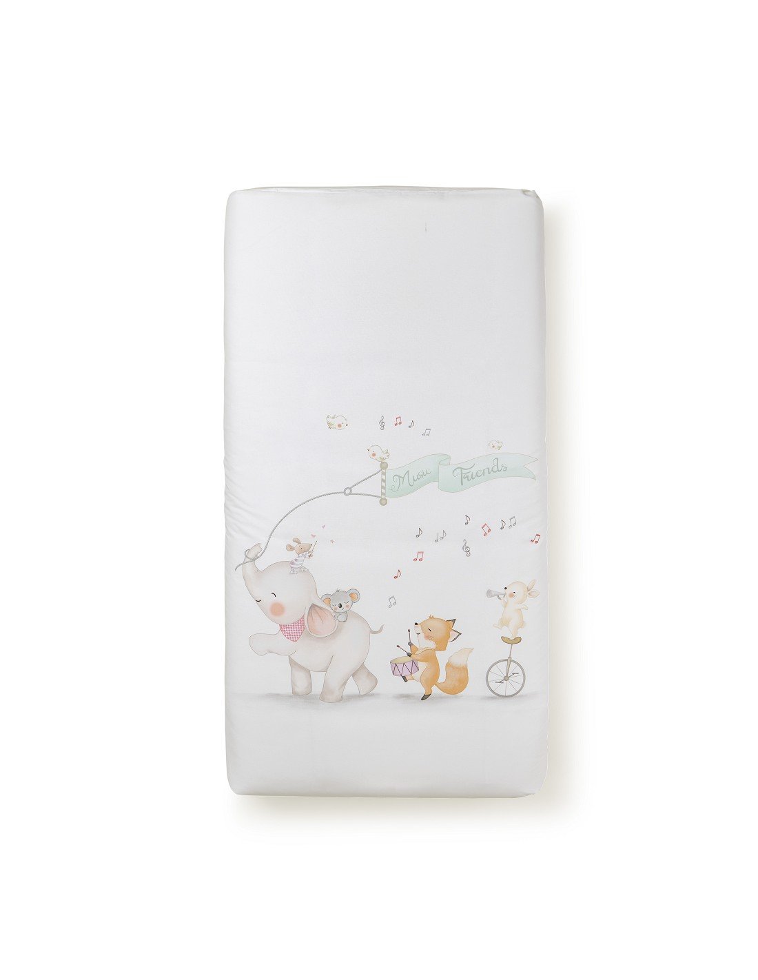 Set 2 piezas funda nórdica+ almohada+ chichonera Music and Friends Interbaby - Imagen 7