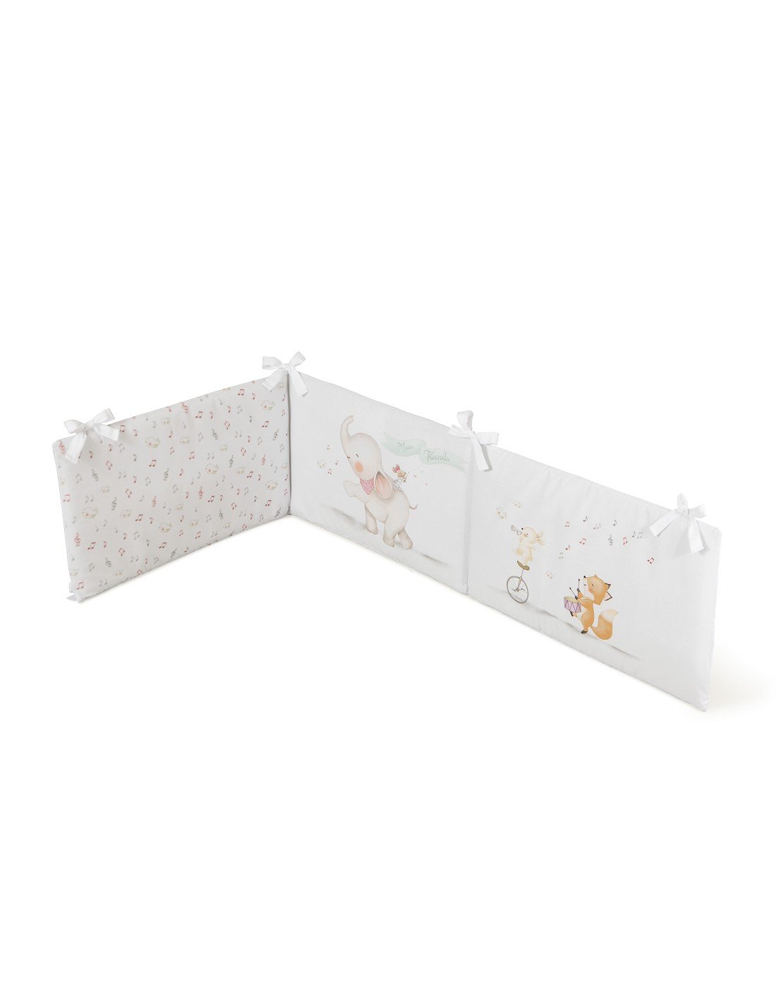 Set 2 piezas funda nórdica+ almohada+ chichonera Music and Friends Interbaby - Imagen 6