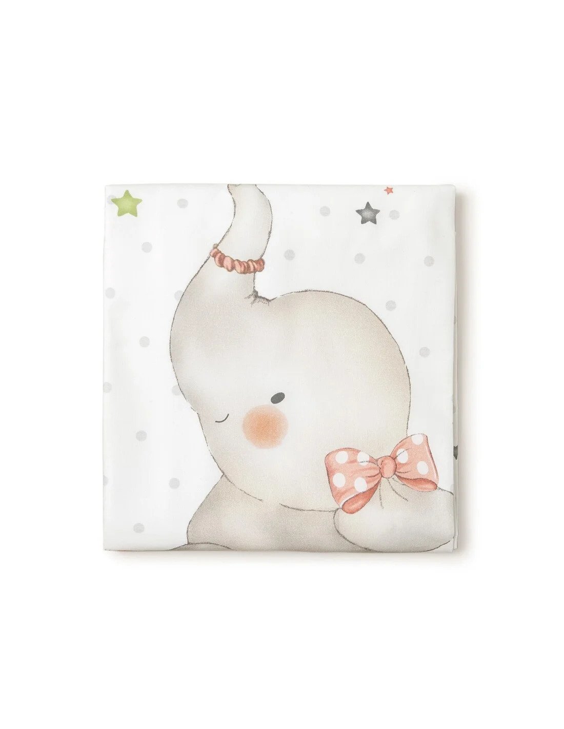 Set 2 piezas Funda Nórdica y Chichonera Elefante Interbaby - Imagen 7