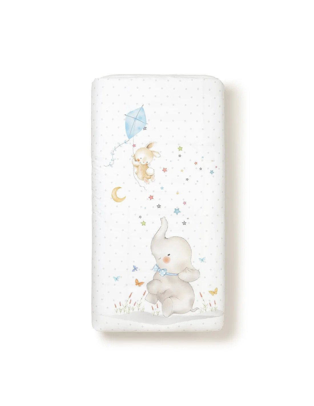 Set 2 piezas Funda Nórdica y Chichonera Elefante Interbaby - Imagen 4