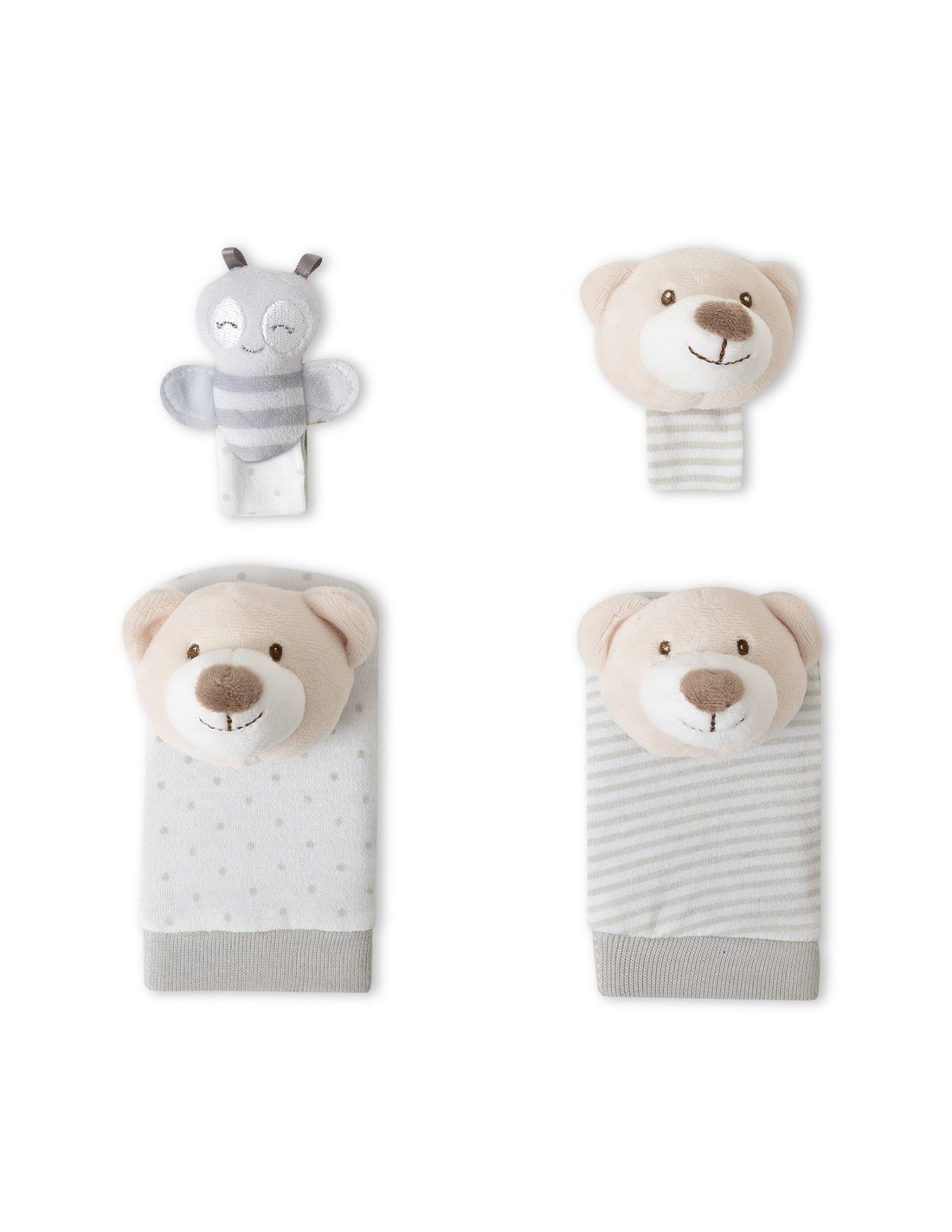 Set Sonajeros para pies y Manos Interbaby - Imagen 9