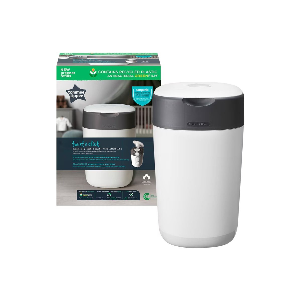 Contenedor De Pañales Sangenic Twist & Click Tommee Tippee