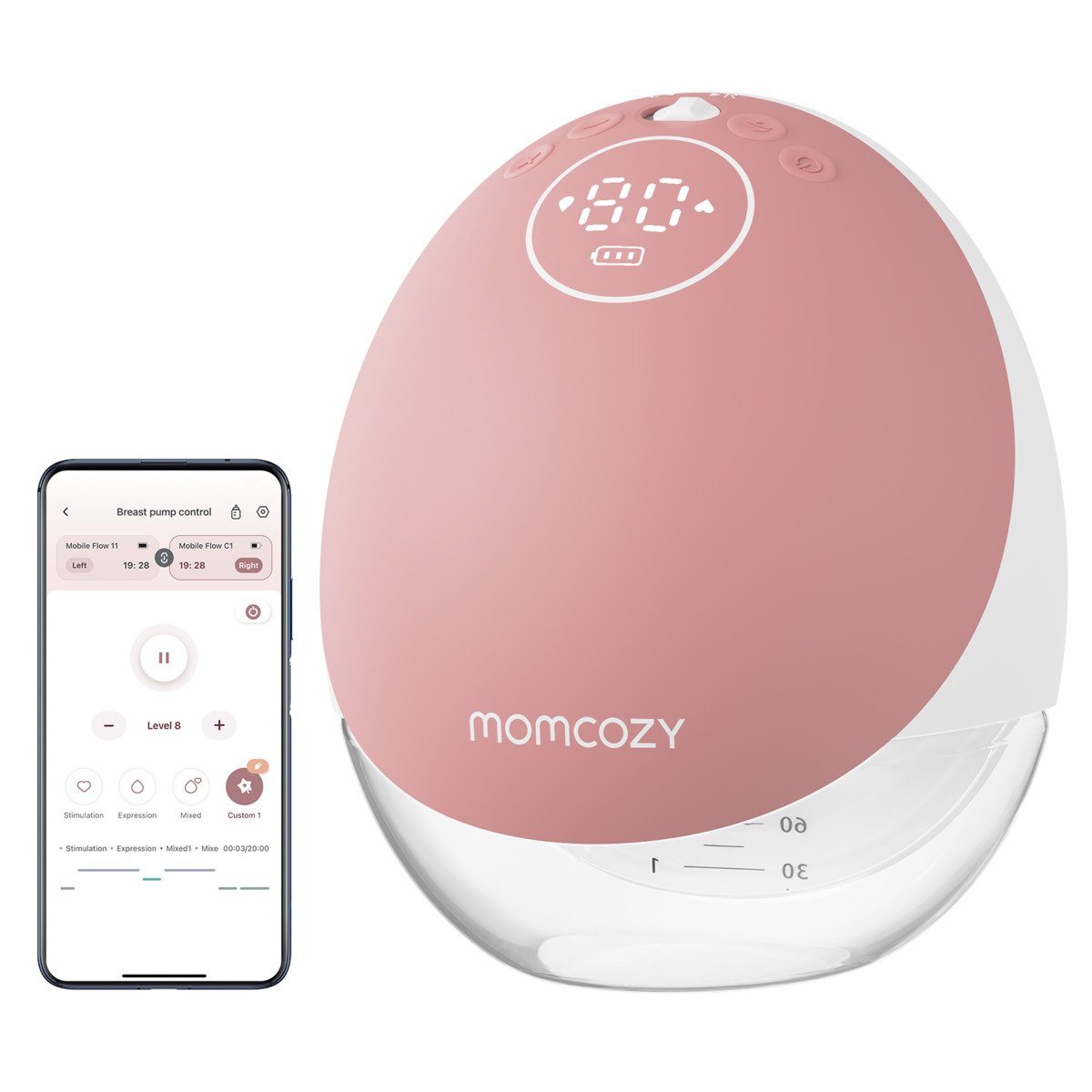 Extractor De Leche Portátil Mobile Flow M9 Momcozy