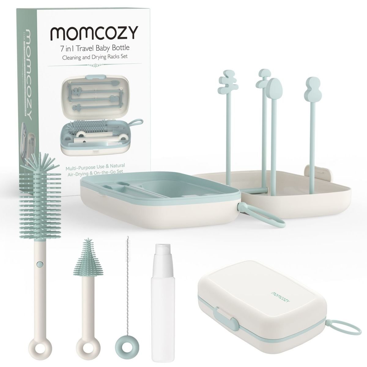 Kit De Limpia Biberones 7 en 1 Momcozy