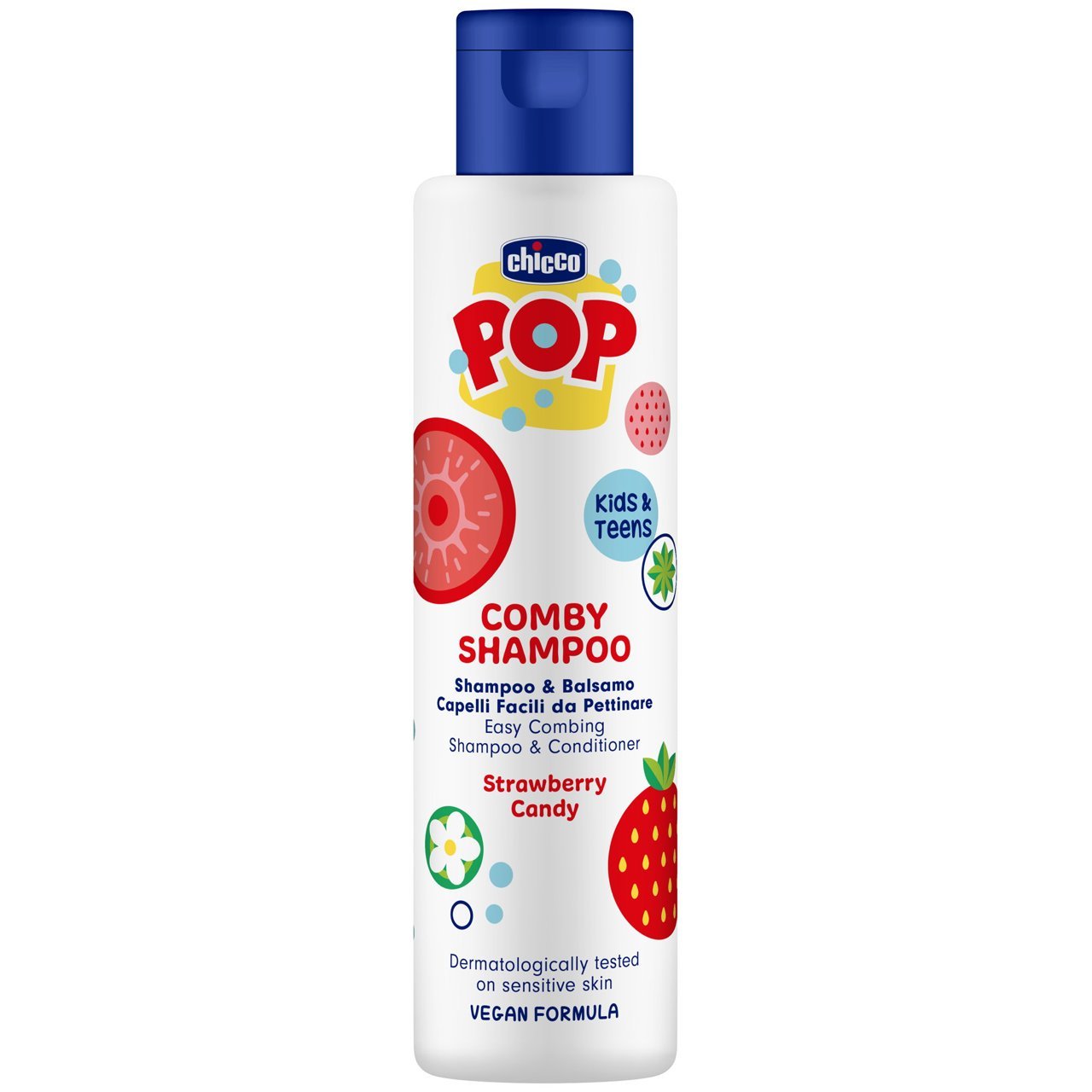 Champú y Acondicionador De Fresa 250ml. Chicco