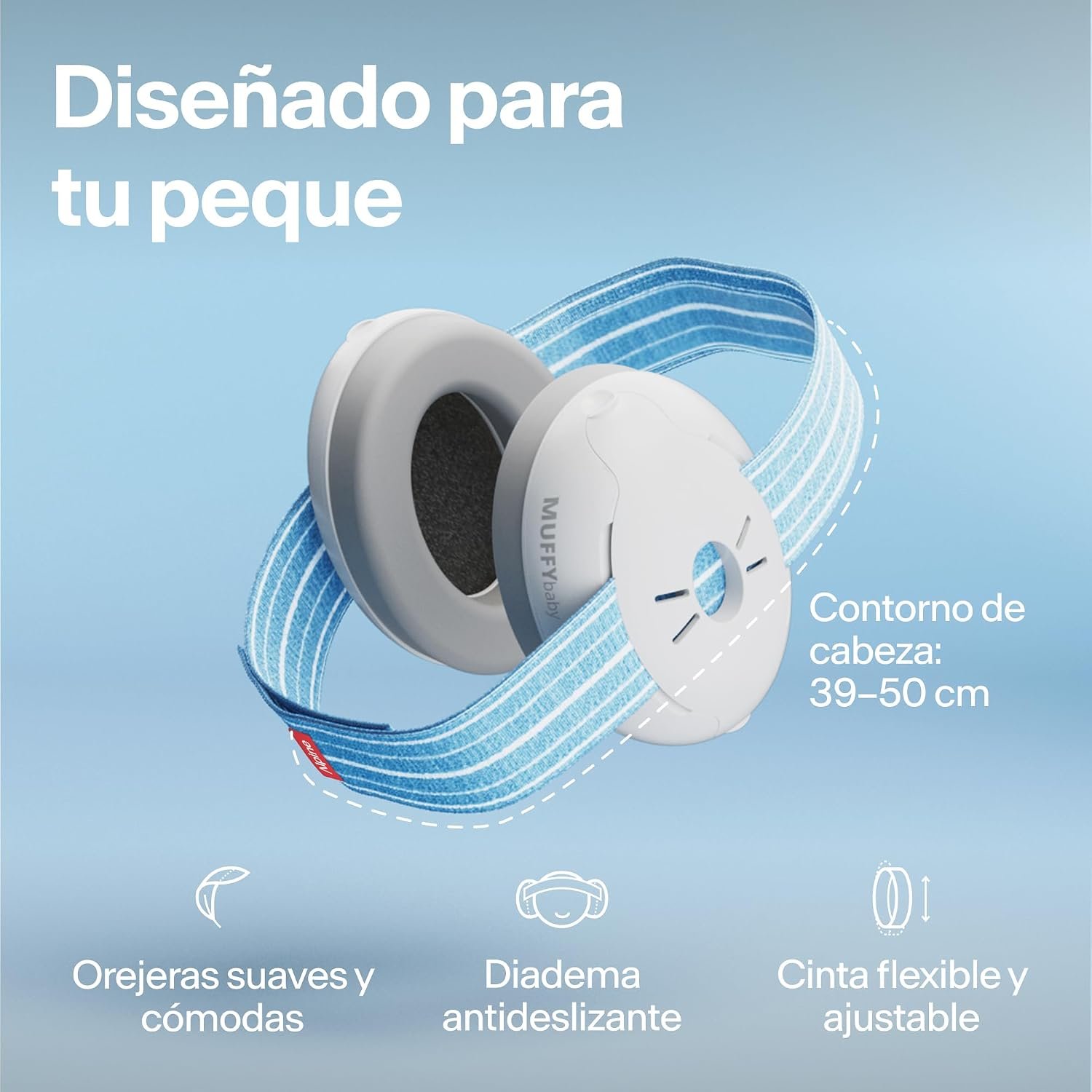 Protectores Auditivos Antiruido Muffy Baby Comfort Alpine - Imagen 6