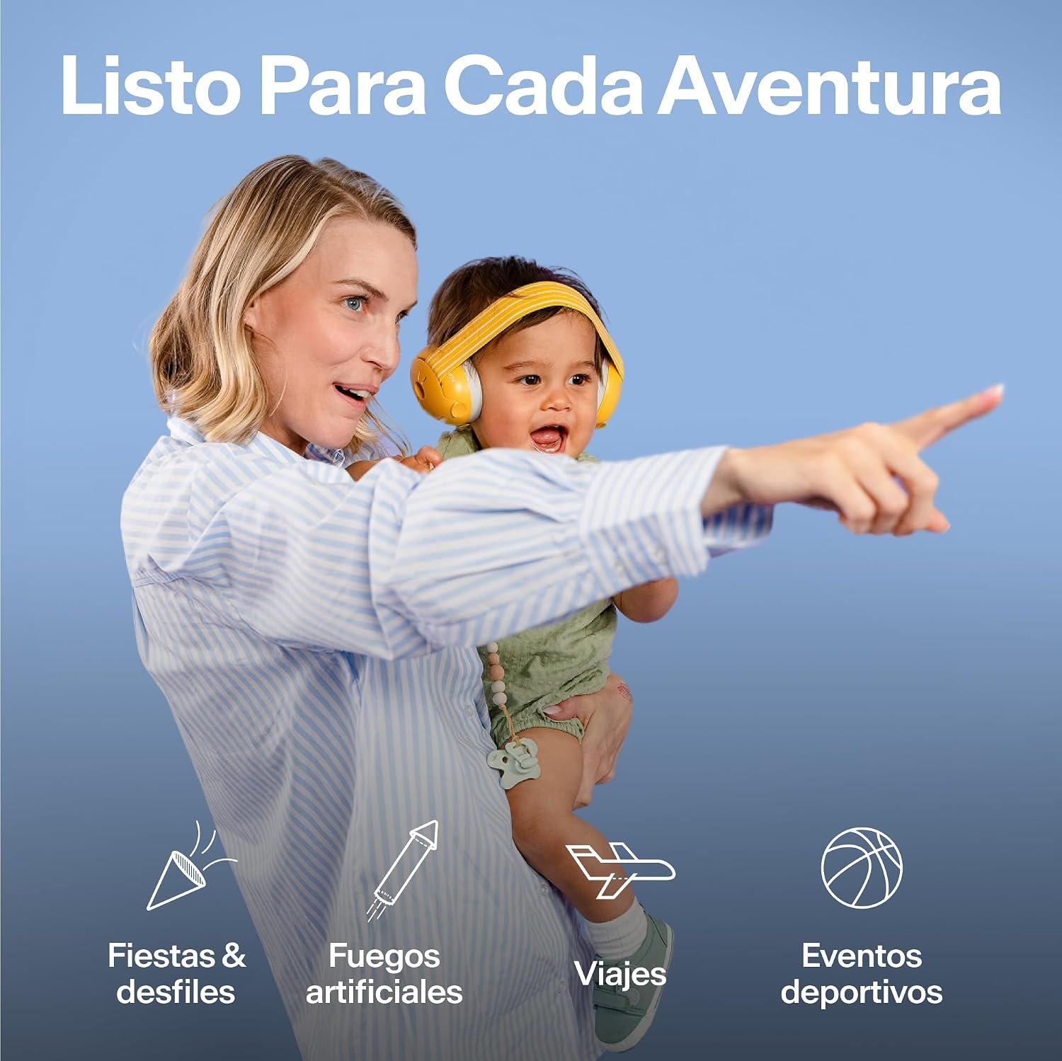 Protectores Auditivos Antiruido Muffy Baby Comfort Alpine - Imagen 4