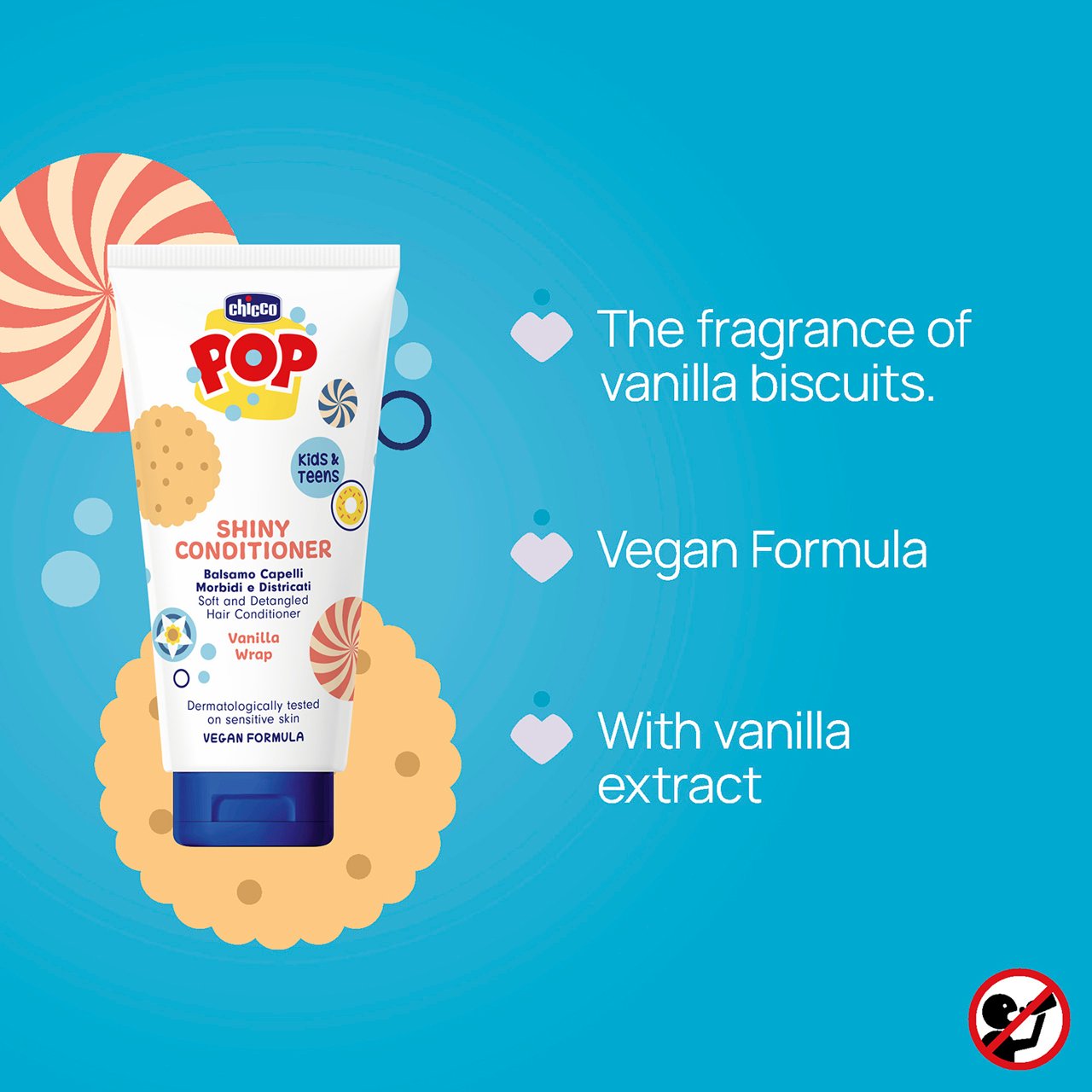 Acondicionador De Vainilla 150ml. Chicco - Imagen 4