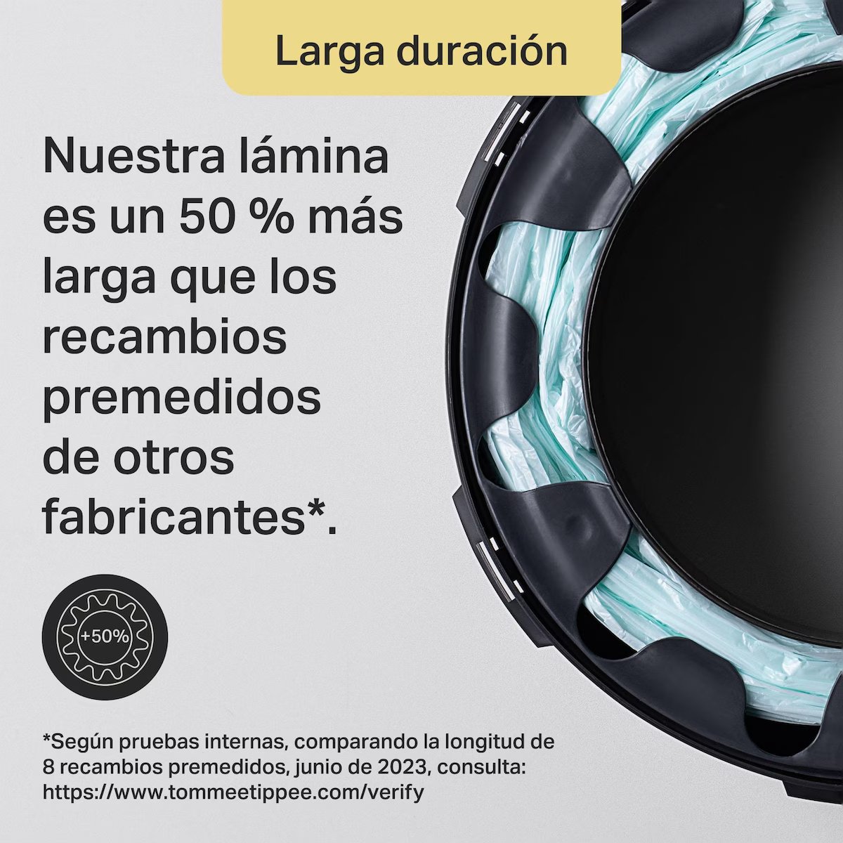Pack de 4+2 de Recambios Sangenic Twist & Click para Contenedor de Pañales Tommee Tippee - Imagen 4