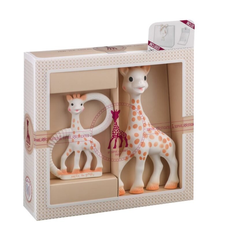 Mi primer set Sophie la Girafe + Anillo de dentición