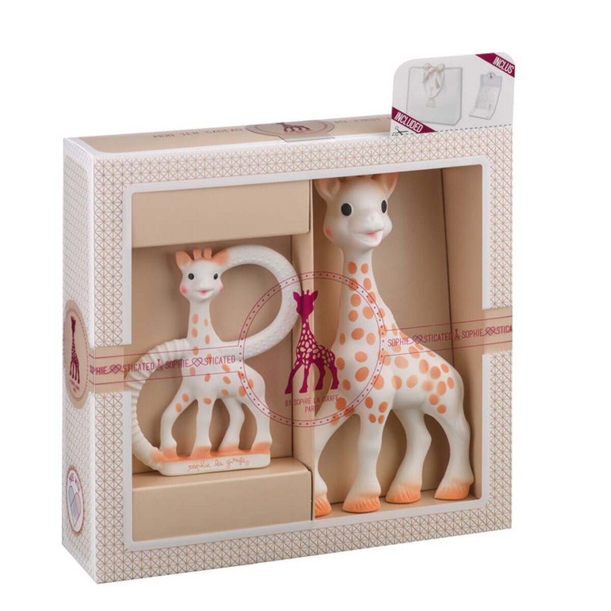 Mi primer set Sophie la Girafe + Anillo de dentición